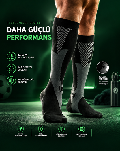 Leviora™ Günlük Kullanım Kompresyon Çorabı